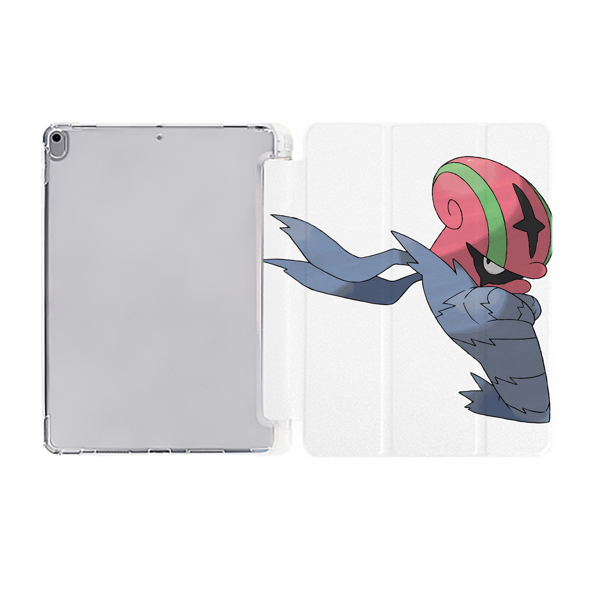 （画像用） ポケットモンスター Pokémon IPad ケース ペン収納付き 三つ折りスタンド PUレザー×シリコン 対応機種9.5/10.5/10.9インチ